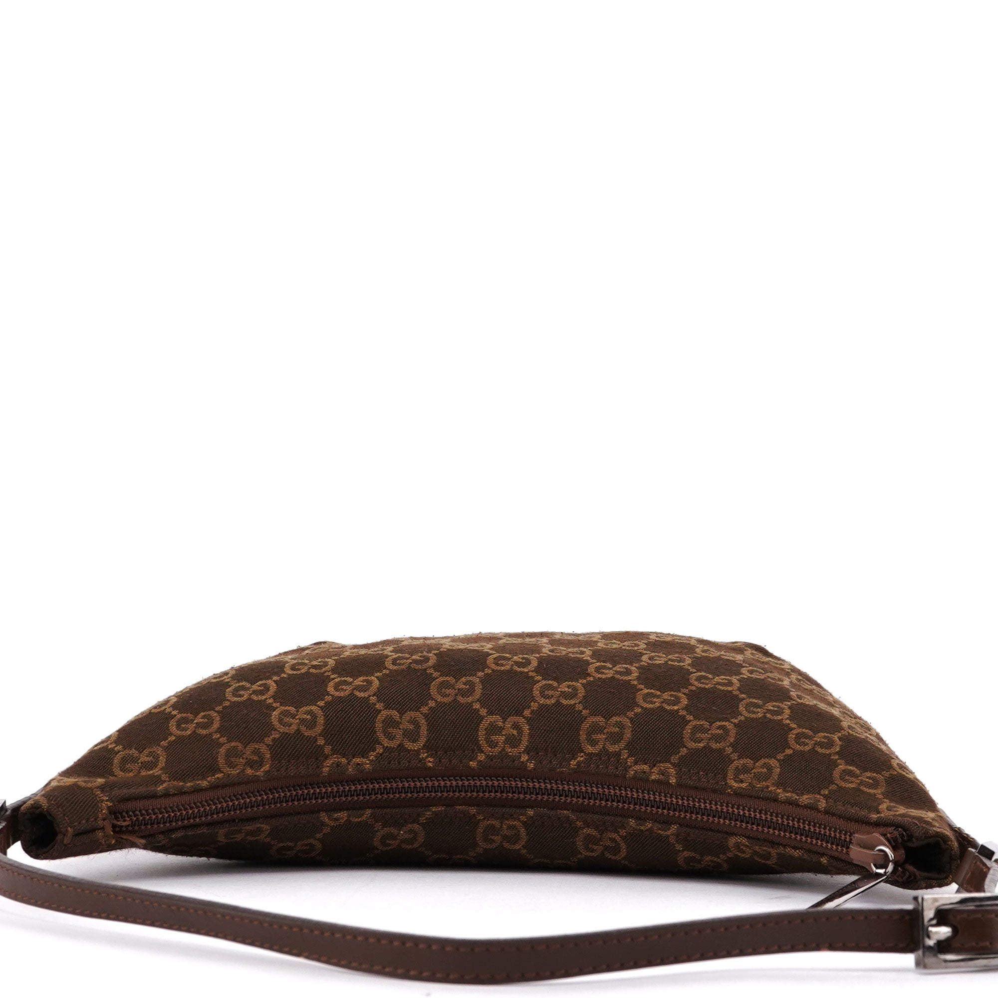 Gucci 005 0813 Sac porté épaule GG en toile GG marron
