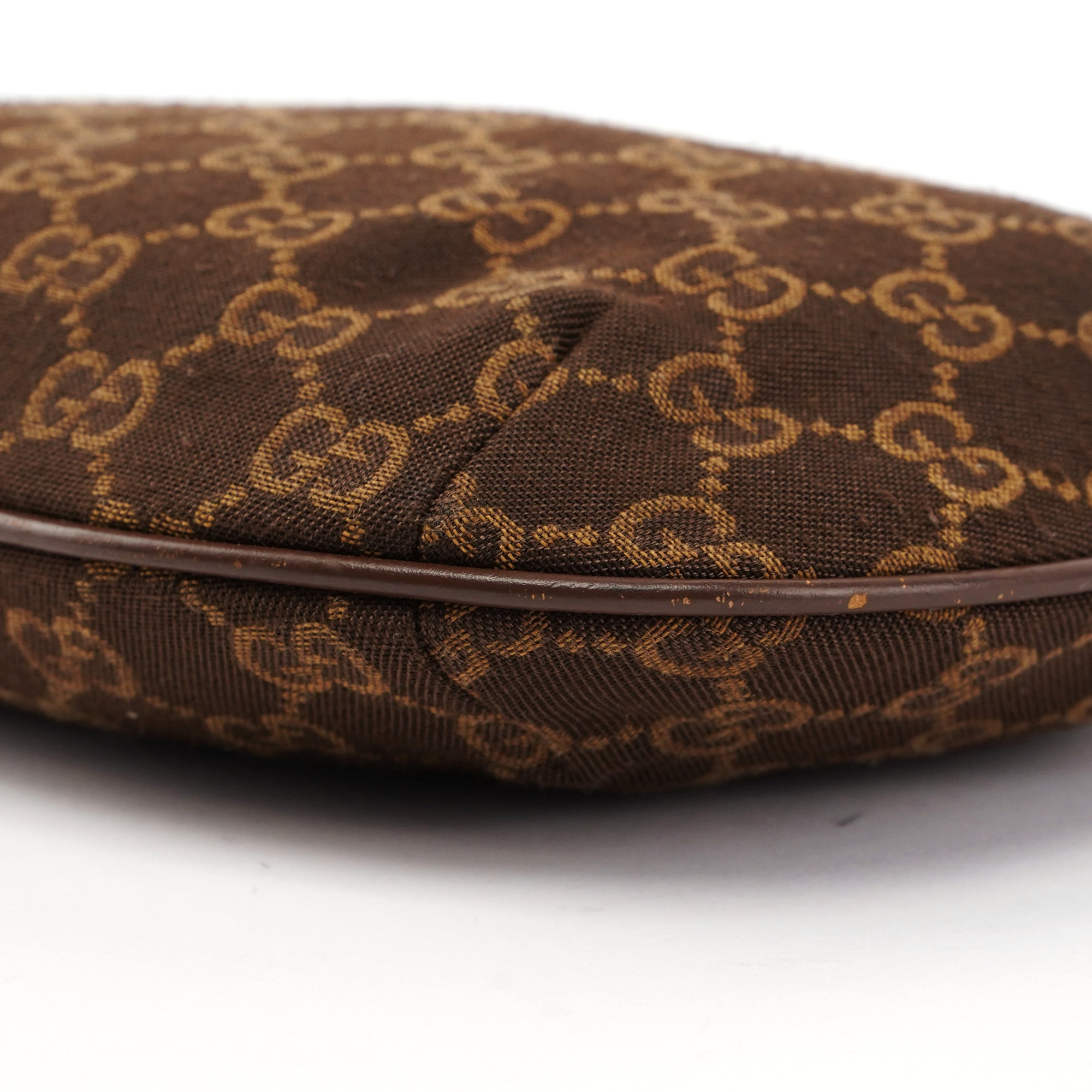 Gucci 005 0813 Sac porté épaule GG en toile GG marron