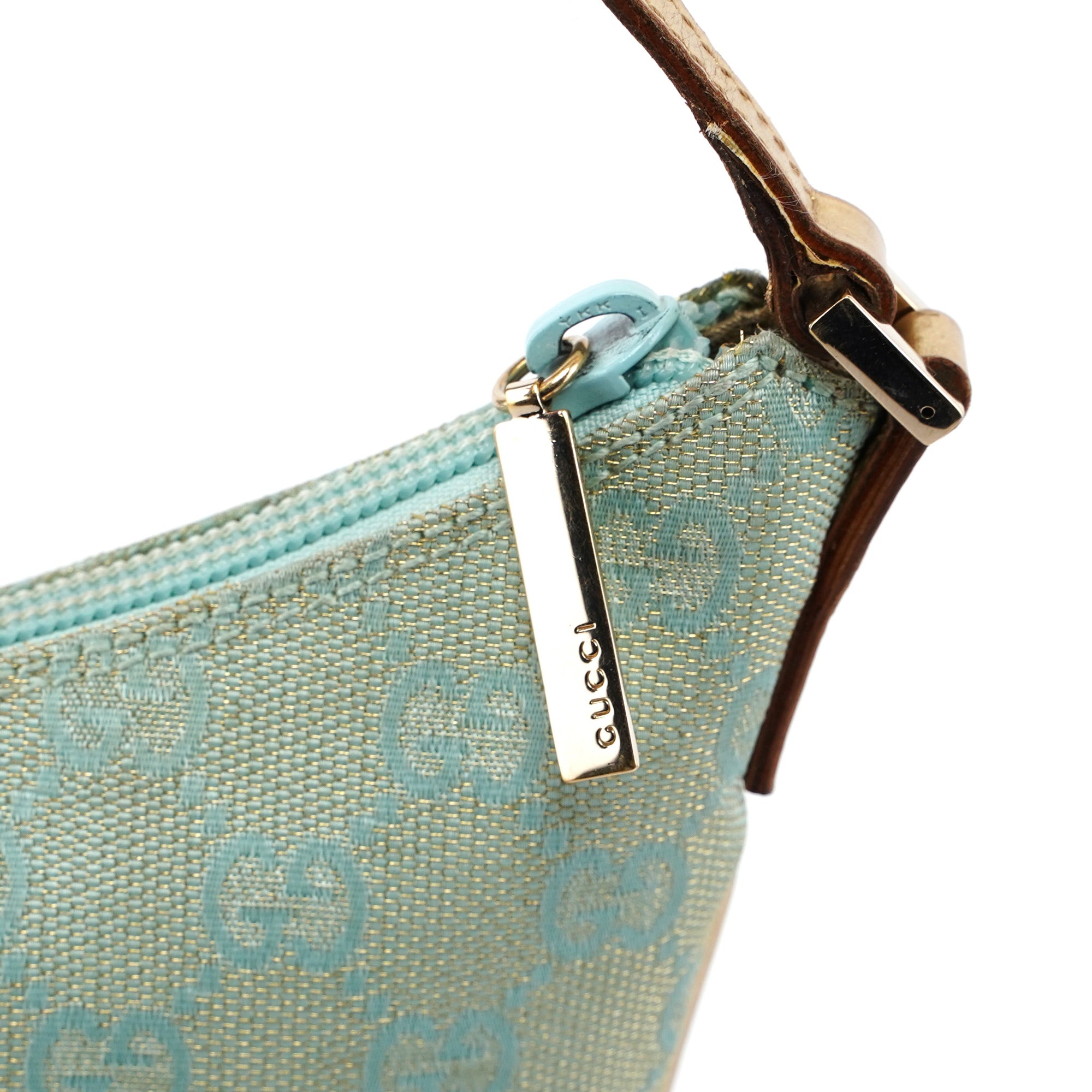 Gucci 005 0813 Light Blue GG Shoulder Bag