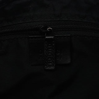 Gucci 00963 Anthracite Denim GG Jackie Shoulder Bag