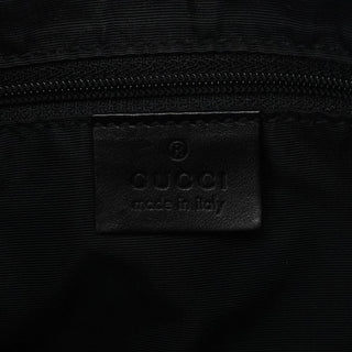 Gucci 00963 Anthracite Denim GG Jackie Shoulder Bag