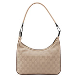 Gucci 01233 Beige GG Hobo Shoulder Bag