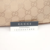 Gucci 01233 Beige GG Hobo Shoulder Bag