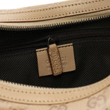 Gucci 01233 Beige GG Hobo Shoulder Bag