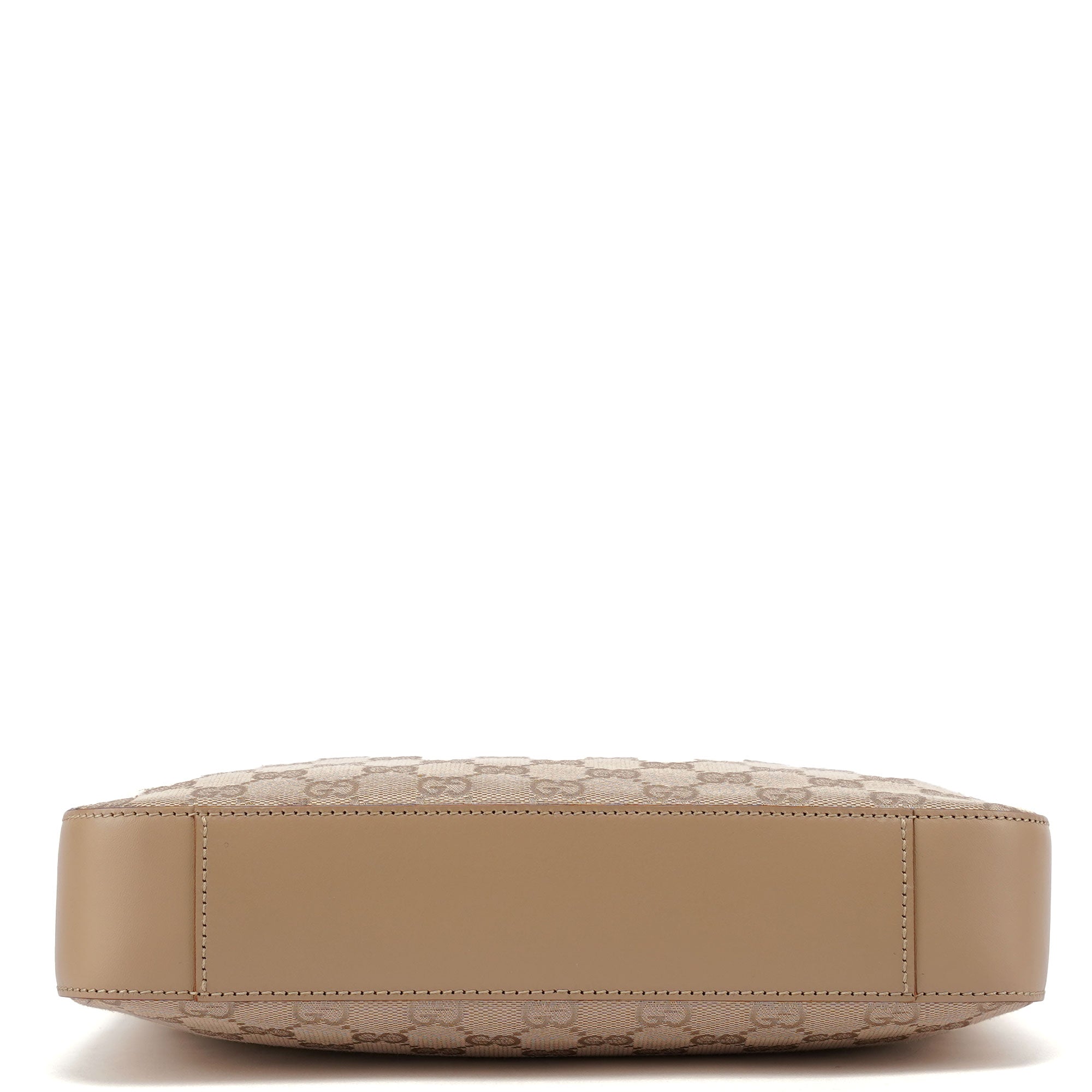 Gucci 01233 Beige GG Hobo Shoulder Bag