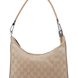Gucci 01233 Beige GG Hobo Shoulder Bag
