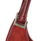 Gucci 01719 Red GG Jackie Shoulder Bag