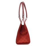 Gucci 01719 Red GG Jackie Shoulder Bag