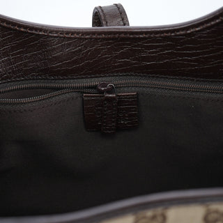 Gucci 01721 Beige GG Jackie Shoulder Bag