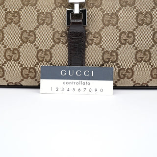 Gucci 01721 Beige GG Jackie Shoulder Bag
