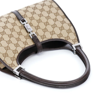Gucci 01721 Beige GG Jackie Shoulder Bag
