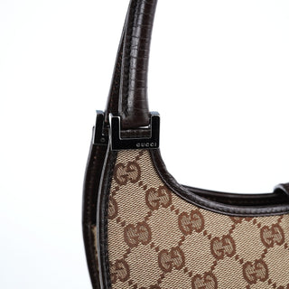 Gucci 01721 Beige GG Jackie Shoulder Bag