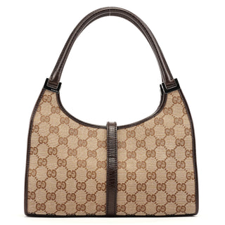 Gucci 01721 Beige GG Jackie Shoulder Bag