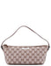 Gucci 01798 Beige Brown GG Boat Pochette