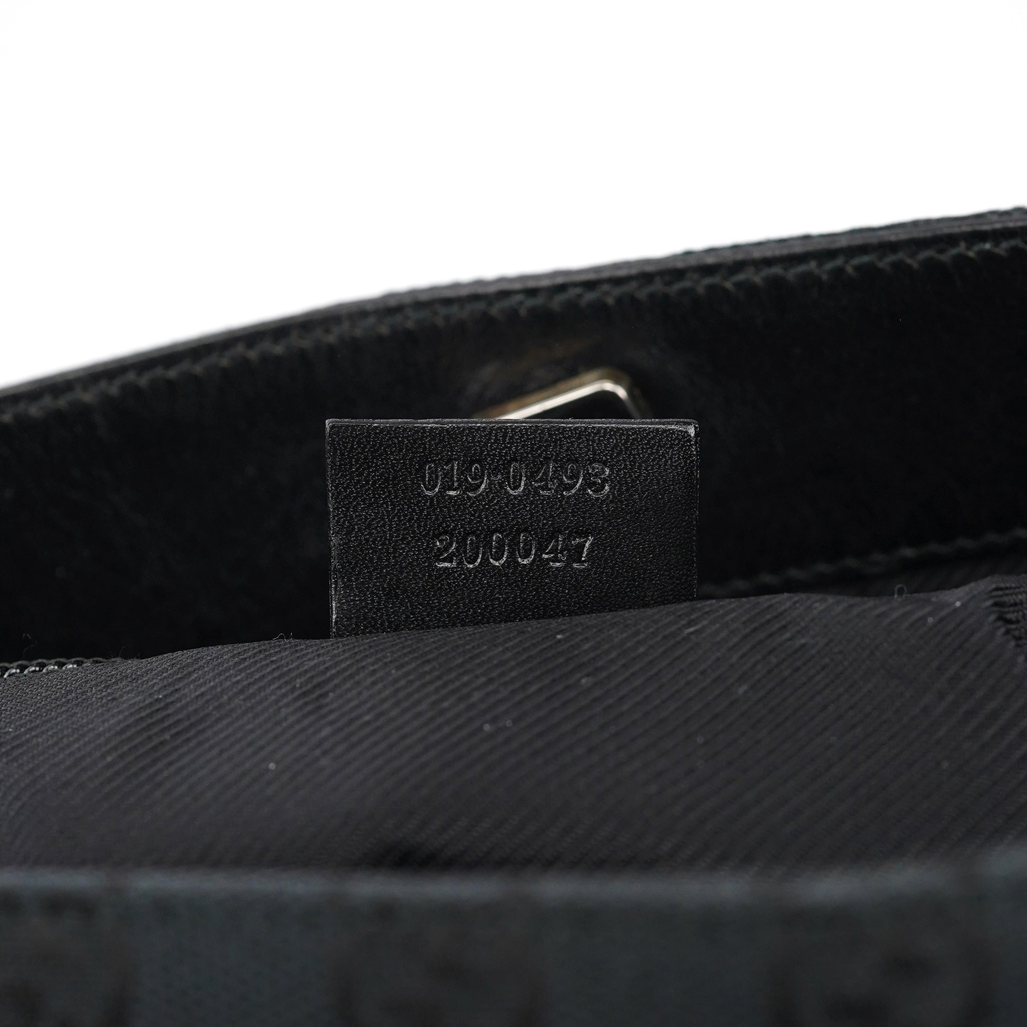 Gucci 019 0493 Black GG Tote Bag