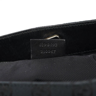 Gucci 019 0493 Black GG Tote Bag