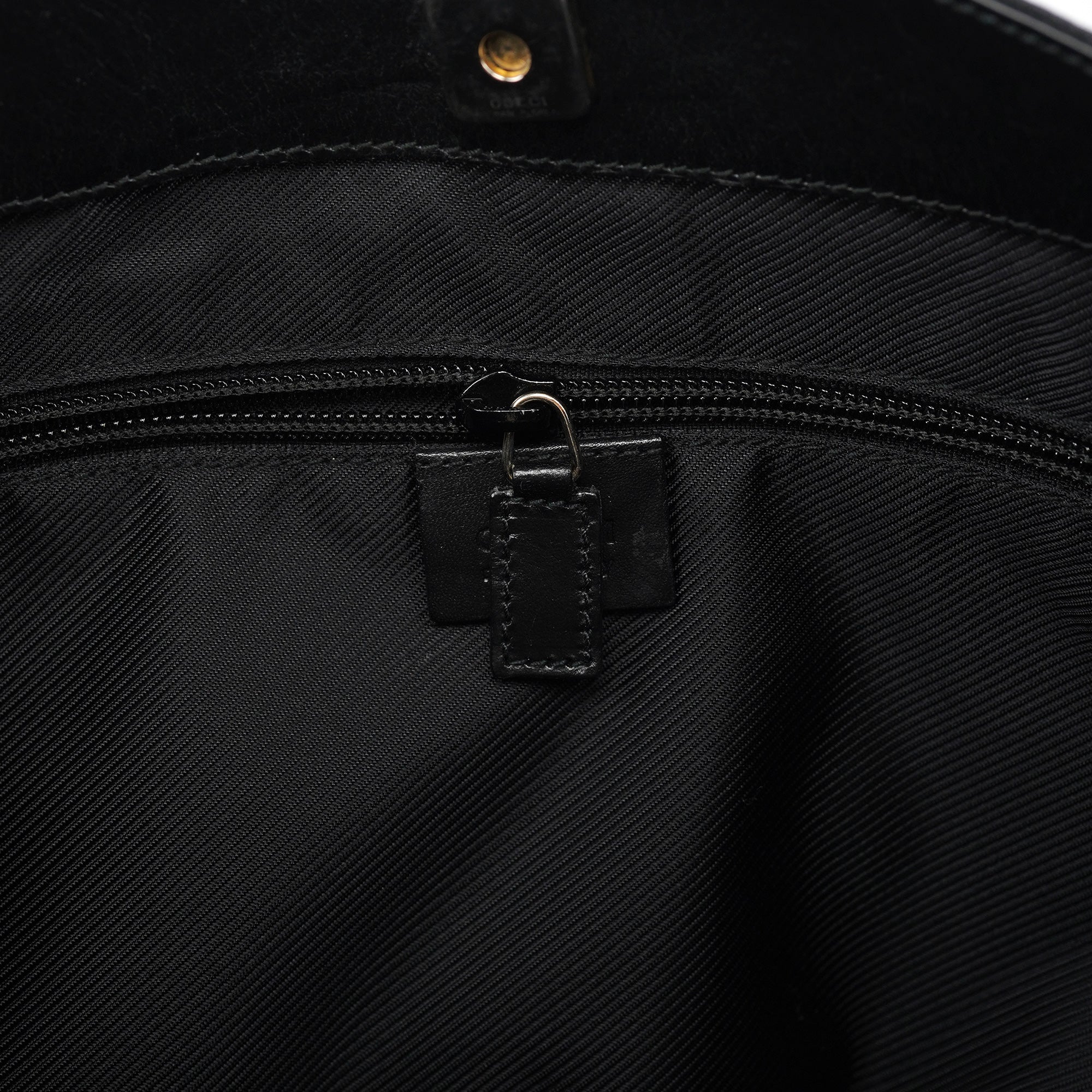Gucci 019 0493 Black GG Tote Bag