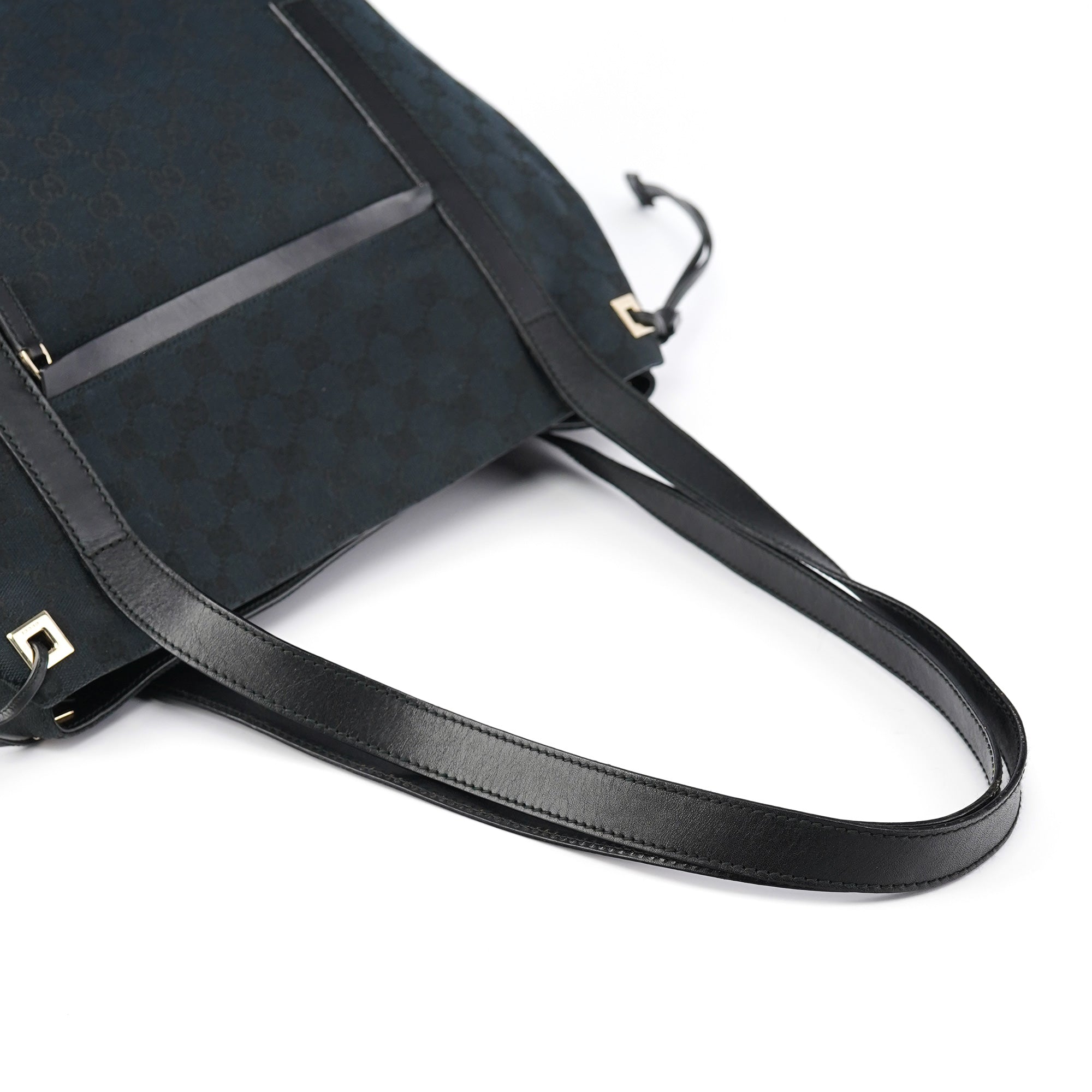 Gucci 019 0493 Black GG Tote Bag