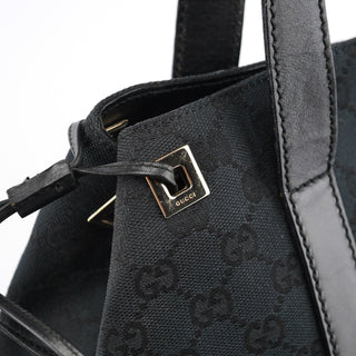 Gucci 019 0493 Black GG Tote Bag