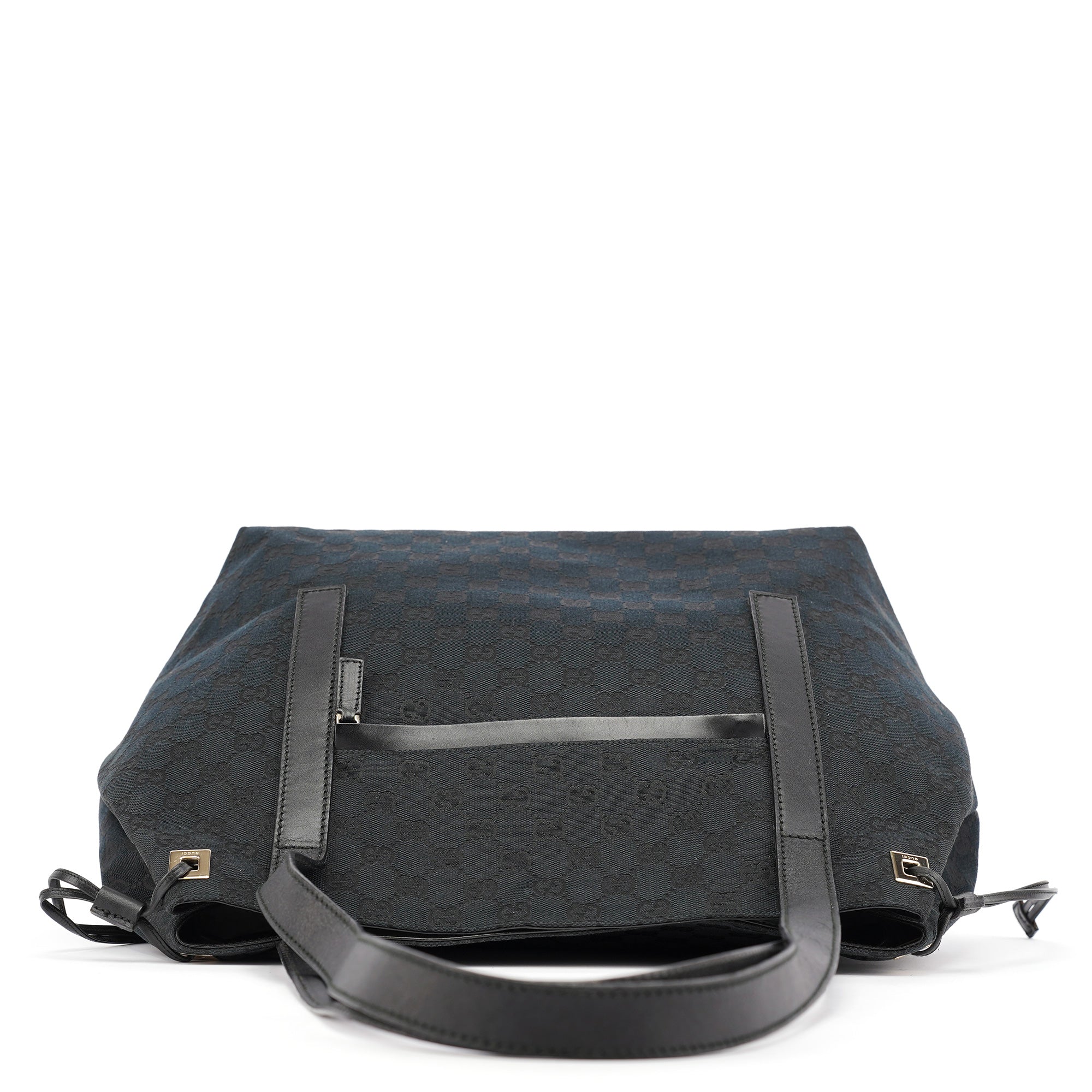 Gucci 019 0493 Black GG Tote Bag