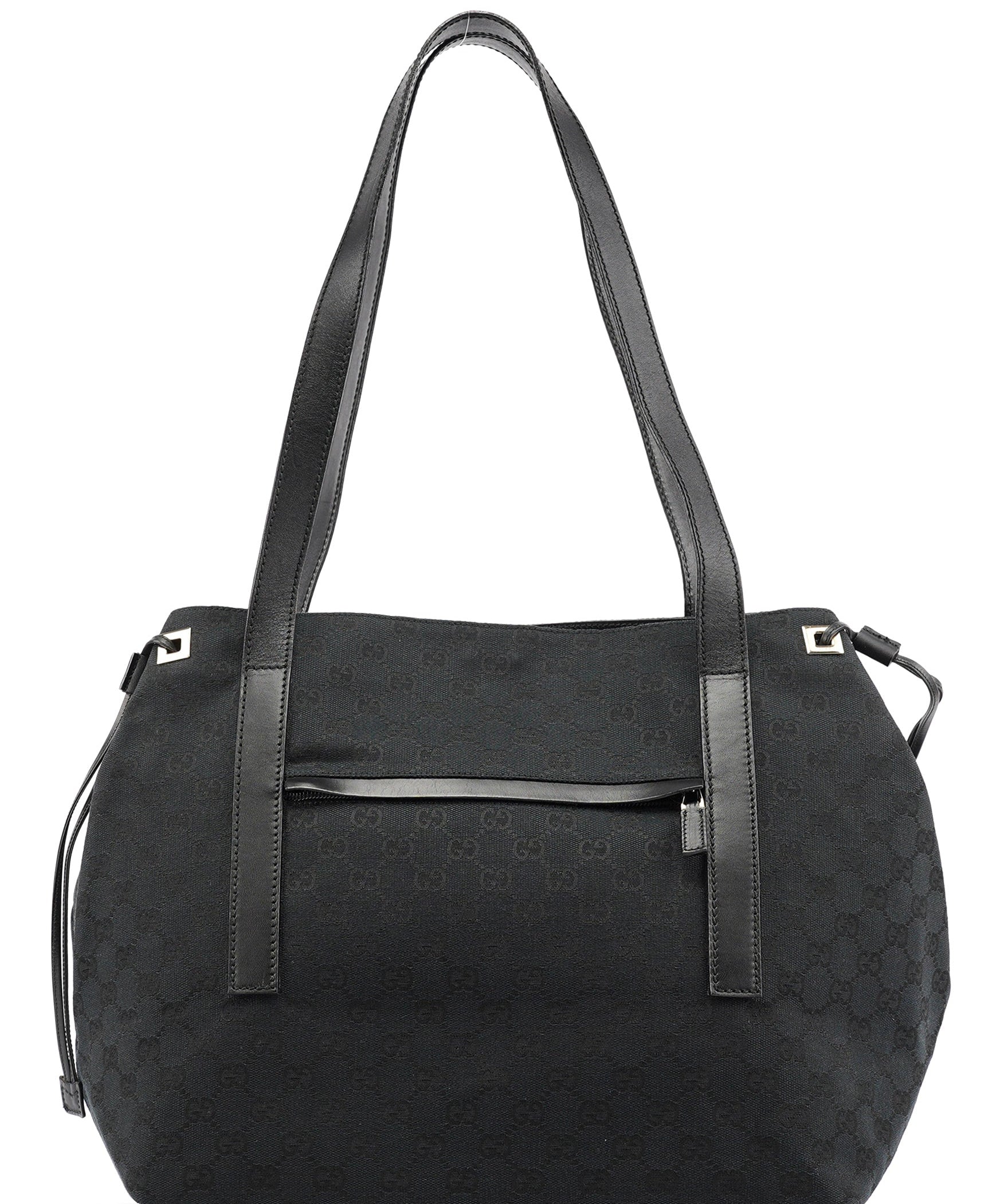 Gucci 019 0493 Black GG Tote Bag