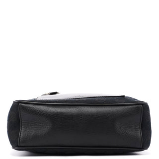 Gucci 019 0537 Black GG Pocket Shoulder Bag