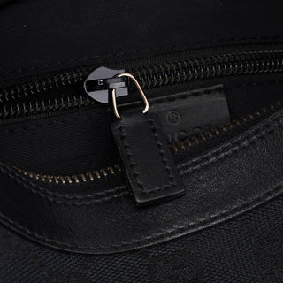 Gucci 019 0537 Black GG Pocket Shoulder Bag
