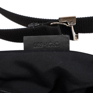 Gucci 019 0537 Black GG Pocket Shoulder Bag