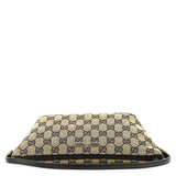 Gucci 039 1103 Beige Black GG Boat Pochette