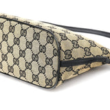 Gucci 039 1103 Beige Black GG Boat Pochette