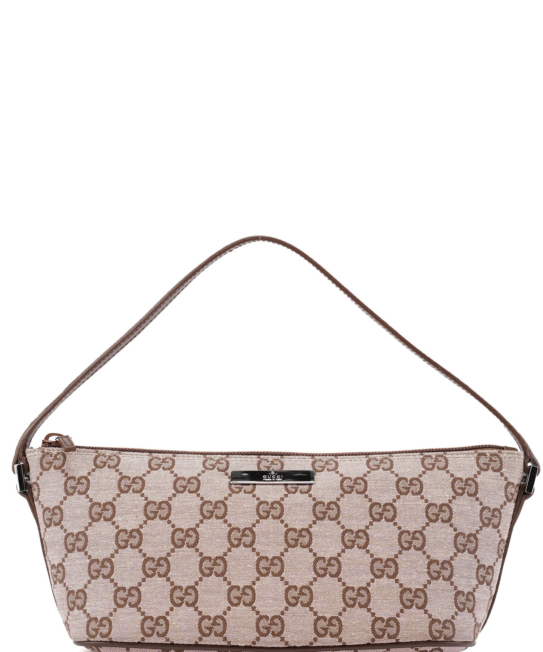 Gucci 039 1103 Beige Brown GG Boat
