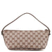 Gucci 039 1103 Beige Brown GG Boat Pochette