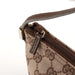 Gucci 039 1103 Beige Brown GG Boat Pochette