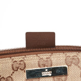 Gucci 039 1103 Beige Brown GG Boat Pochette