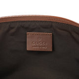 Gucci 039 1103 Beige Brown GG Boat Pochette