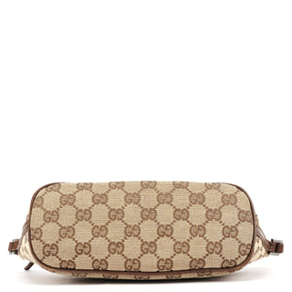 Gucci 039 1103 Beige Brown GG Boat Pochette