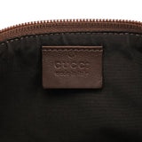Gucci 039 1103 Beige Brown GG Boat Pochette