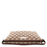 Gucci 039 1103 Beige Brown GG Boat Pochette