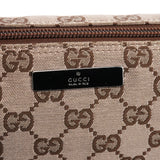 Gucci 039 1103 Beige Brown GG Boat Pochette