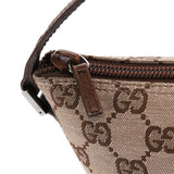 Gucci 039 1103 Beige Brown GG Boat Pochette