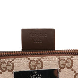 Gucci 039 1103 Beige Brown GG Boat Pochette