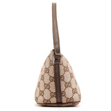 Gucci 039 1103 Beige Brown GG Boat Pochette