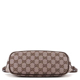 Gucci 039 1103 Beige Brown GG Boat Pochette