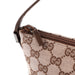 Gucci 039 1103 Beige Brown GG Boat Pochette