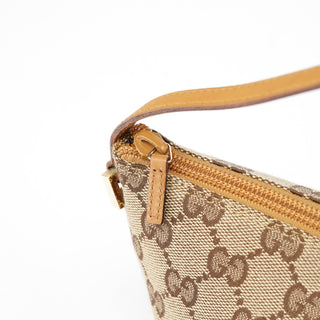 Gucci 039 1103 Beige GG Boat Pochette