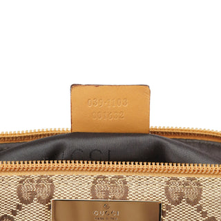 Gucci 039 1103 Beige GG Boat Pochette