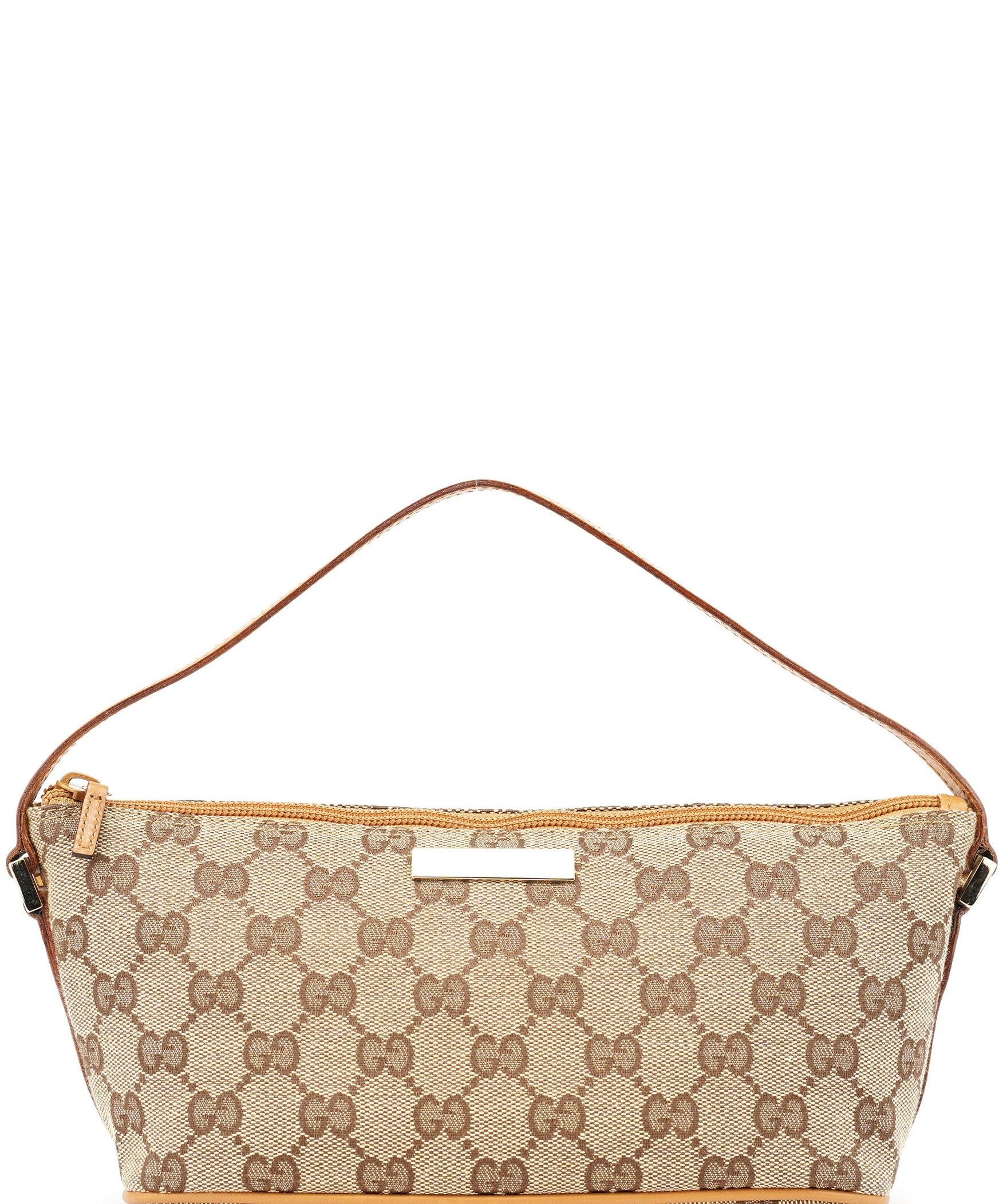 Gucci 039 1103 Beige GG Boat Pochette
