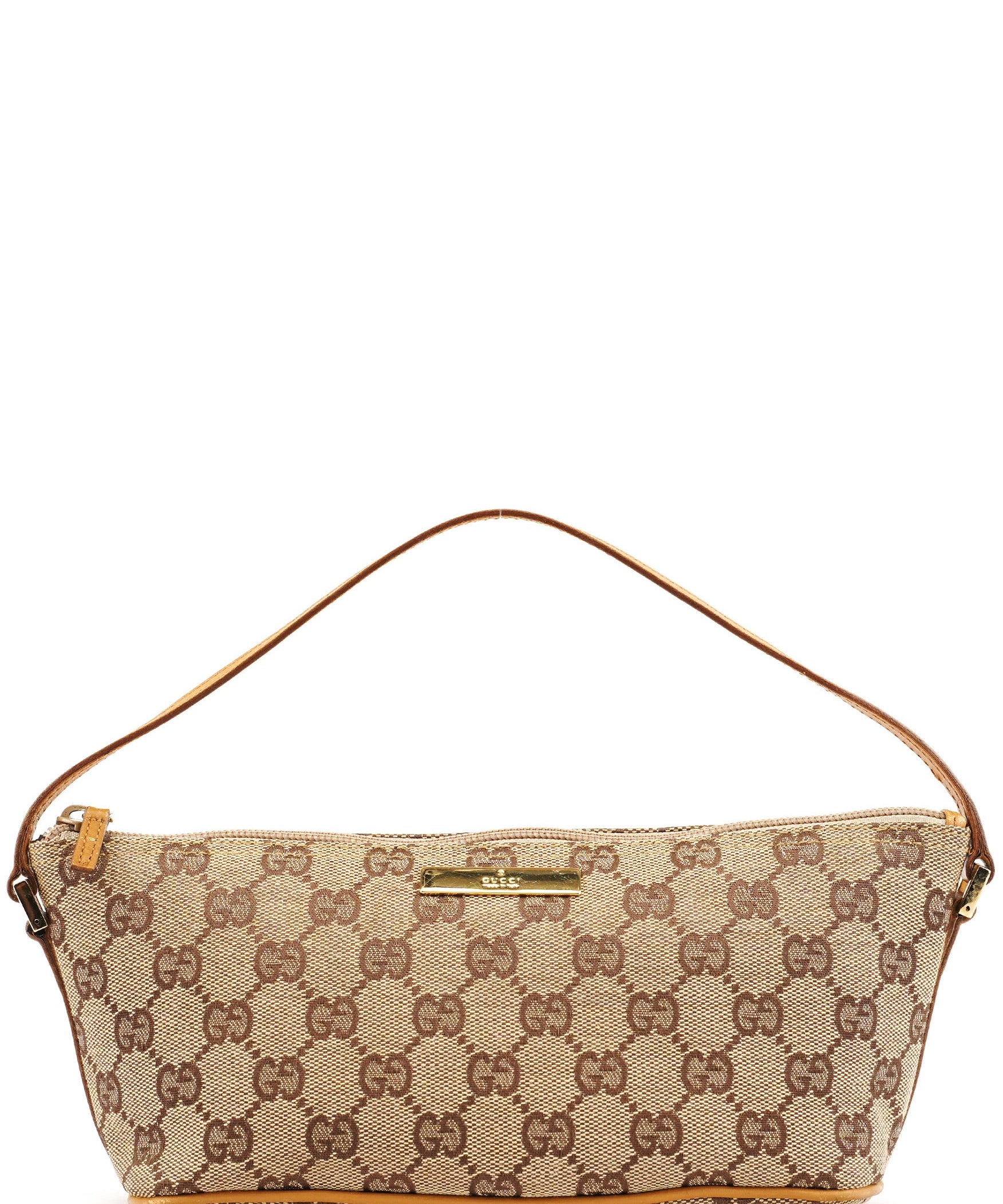 Gucci 039 1103 Beige GG Boat Pochette