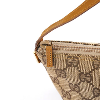 Gucci 039 1103 Beige GG Boat Pochette