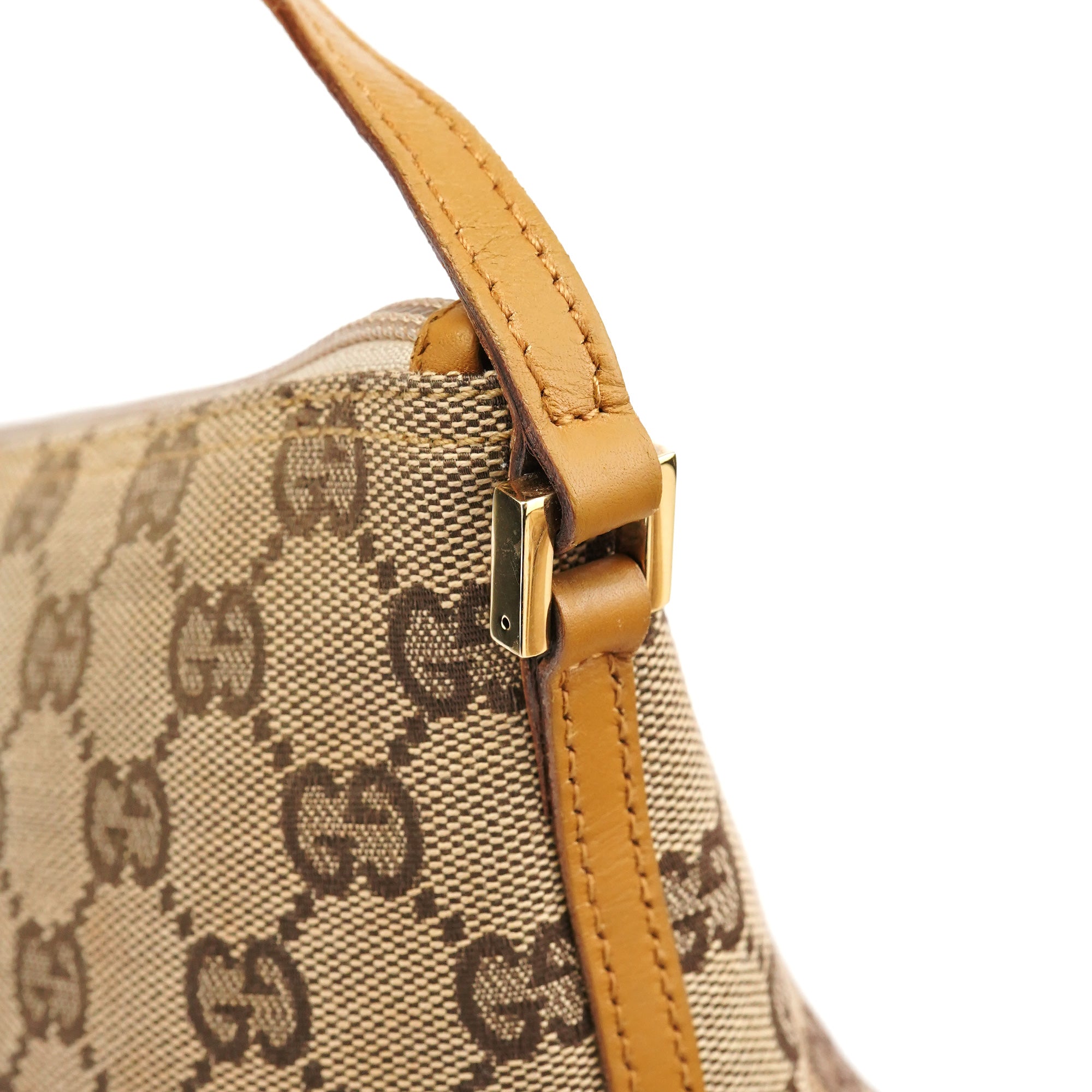 Gucci 039 1103 Beige GG Boat Pochette
